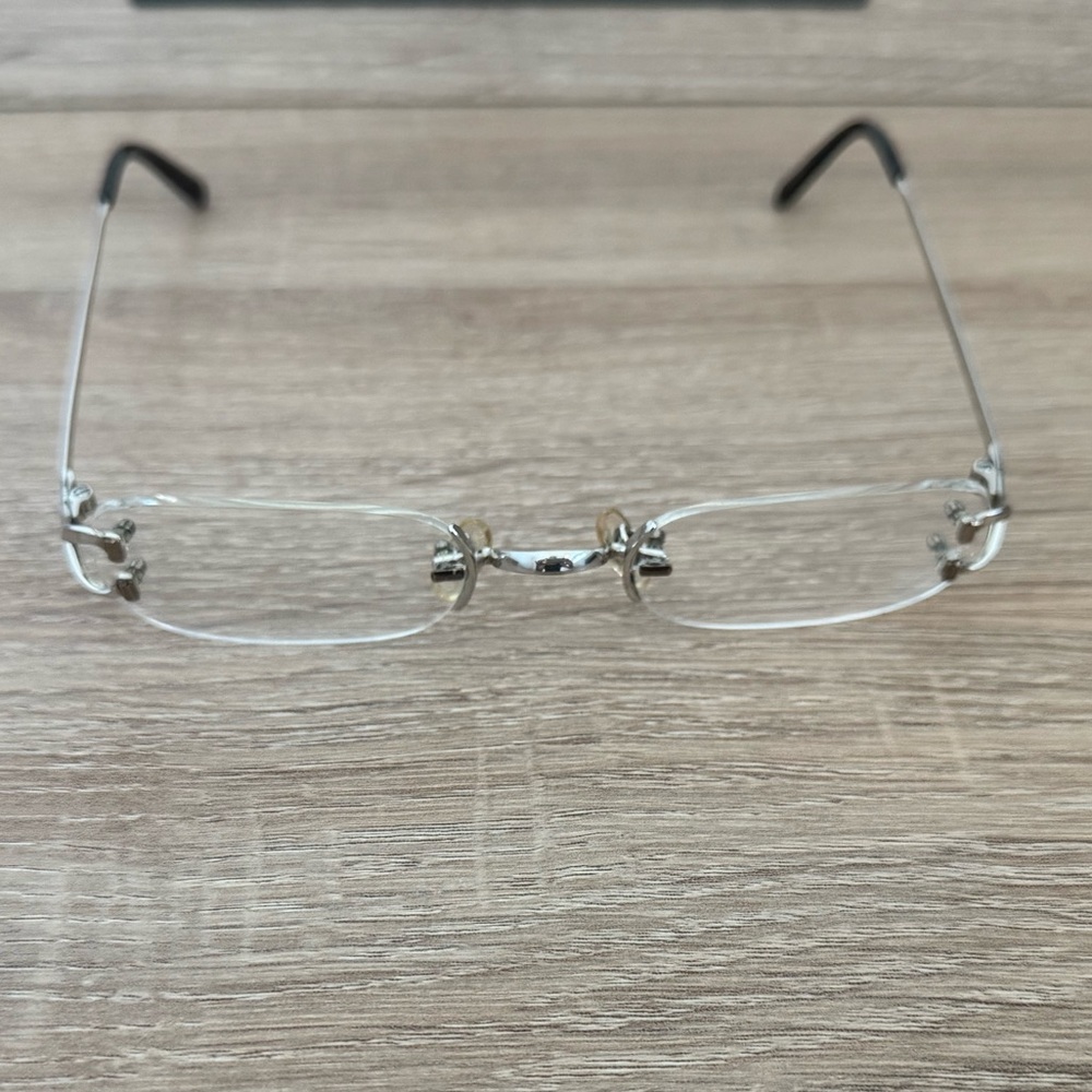 Cartier Unisex Rimless Glasses